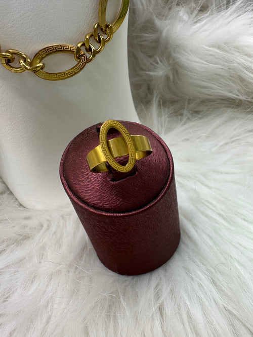 Parure Acier (Haute qualité, ne change pas de couleur) ! + 2 bagues offertes 🎁💝